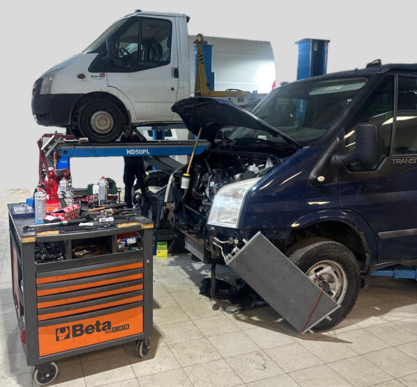 Výměna motorů pro dodávky Peugeot Citroen Fiat Ford Iveco